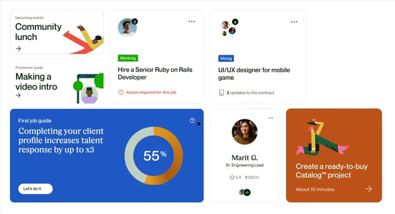 IT Consulting & Digital Transformation interface
